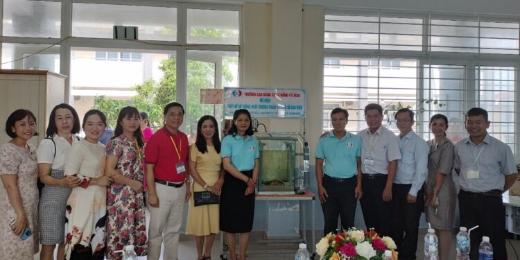 Trường CĐCĐ Cà Mau với hai mô hình thiết bị và mô hình đạt giải cao tại Hội thi thiết bị đào tạo tự làm lần VII năm 2022