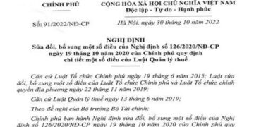Nghị định sửa đổi, bổ sung quy định chi tiết một số điều của Luật Quản lý thuế
