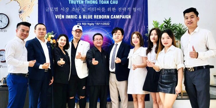 Viện IMRIC (Chi nhánh miền Bắc) ký kết bản ghi nhớ hợp tác chiến lược toàn diện với Hiệp hội Blue Reborn Campaign (Hàn Quốc)