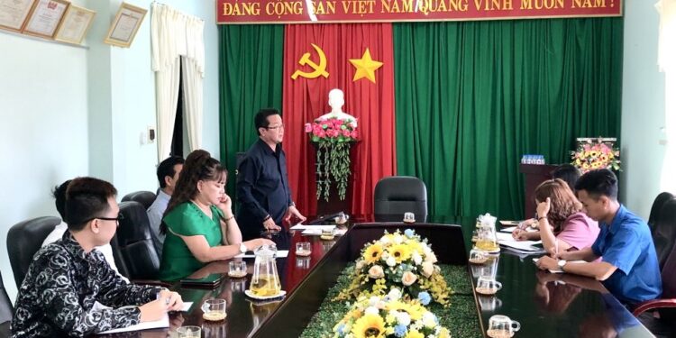 Đoàn công tác Viện IMRIC – Viện IRLPIE làm việc với Sở VH-TT&DL Đắk Nông: Trù bị tổ chức các hoạt động cuộc thi “Hoa hậu Doanh nhân toàn cầu” 2023