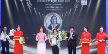 Bà Nguyễn Thị Lan – GĐ kinh doanh Cty TNHH Đất Gốc vinh dự được Viện IMRIC, Viện IRLPIE vinh danh “Doanh nhân tài năng hội nhập quốc tế” lần I 2022