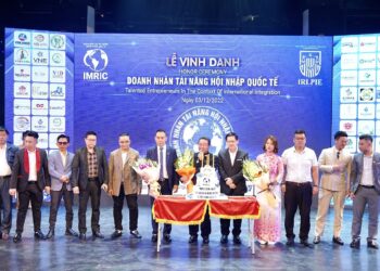 Viện IMRIC – Viện IRLPIE: Tổ chức Lễ vinh danh Doanh nhân tài năng hội nhập quốc tế năm 2022
