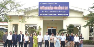 Viện IMRIC, Viện IRLPIE và Tạp chí Nhiếp ảnh và Đời sống đến thăm và làm việc tại trường Cao đẳng Cộng đồng Cà Mau