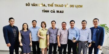 Viện IMRIC, Viện IRLPIE, Tạp chí Nhiếp ảnh và Đời sống phía Nam thăm và làm việc với Sở Văn hoá Thể thao&Du lịch (VHTT&DL) tỉnh Cà Mau.