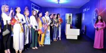 ĐOÀN THÍ SINH “HOA HẬU DOANH NHÂN TOÀN CẦU” 2023  “SAY” VỚI ÂM THANH “ÂM VANG TỪ TRÁI ĐẤT”