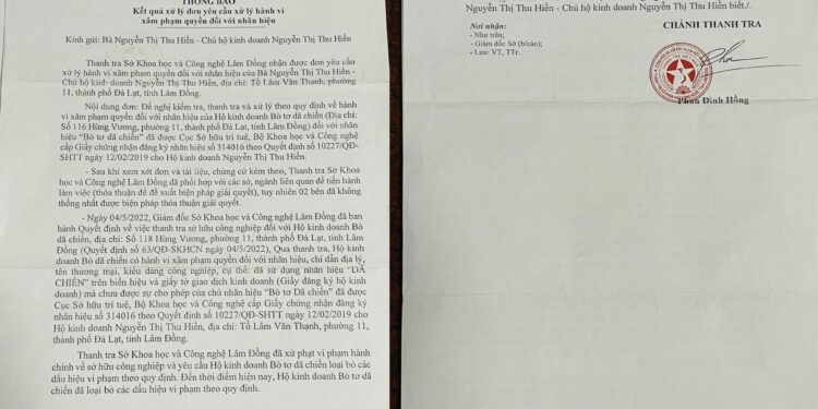 Lâm Đồng: Tranh chấp thương hiệu “Bò tơ Dã chiến” chưa có hồi kết vì đâu nên nổi?