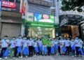 Bệnh viện Răng Hàm Mặt Sài Gòn (đơn vị thành viện Viện IMRIC – Viện IRLIE) ra quân nhặt rác góp phần bảo vệ môi trường