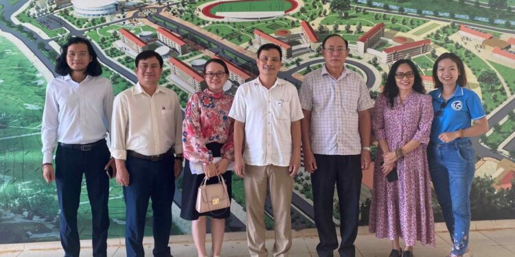 Trường Cao đẳng Cộng đồng Đắk Nông tiếp và làm việc với Trường Đại học Văn hóa TP. HCM