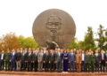 Dâng hoa tại Tượng đài Bác nhân kỷ niệm 78 năm Quốc khánh 2/9 tại Nga