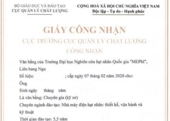 Không yêu cầu tất cả người có bằng nước ngoài đều phải làm thủ tục công nhận VB