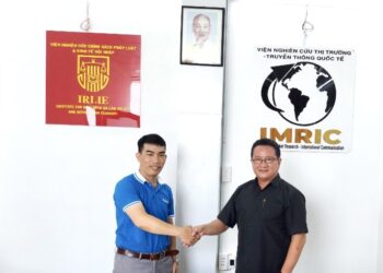 Viện IMRIC và Viện IRLIE , Trung tâm tư vấn pháp luật Toàn Tâm (TTLCC) tiếp, làm việc với Công ty Tư vấn Giáo dục Vinh Danh