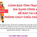 Cảnh báo: Giả danh Công an để bán tài liệu phòng cháy chữa cháy