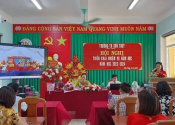 TRƯỜNG TIỂU SƠN THỦY HỘI NGHỊ TRIỂN KHAI NHIỆM VỤ NĂM HỌC 2023- 2024