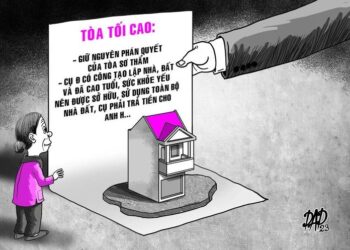 1 án lệ nhân văn về giao nhà đất cho người cao tuổi