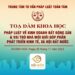 Trung tâm tư vấn pháp luật Toàn Tâm (TTLCC) sắp tổ chức toạ đàm “Pháp luật về kinh doanh bất động sản&Vai trò của Nhà môi giới góp phần phát triển kinh tế, xã hội đất nước”