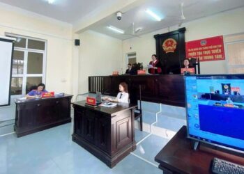 TAND TP Kon Tum tổ chức 6 phiên tòa xét xử trực tuyến