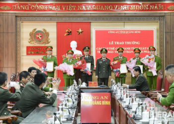 Công an Quảng Bình: Trao thưởng cho các đơn vị trong cuộc chiến chống tội phạm