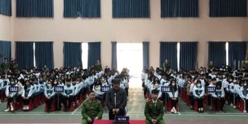 VKSND huyện Nam Trực phối hợp xét xử lưu động hai vụ án hình sự trọng điểm