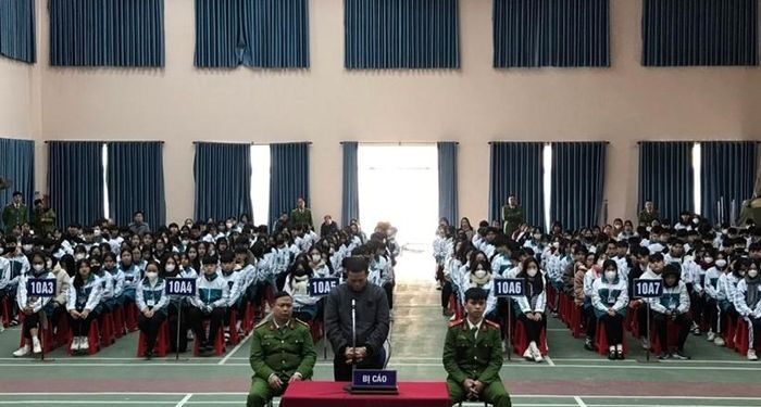 VKSND huyện Nam Trực phối hợp xét xử lưu động hai vụ án hình sự trọng điểm