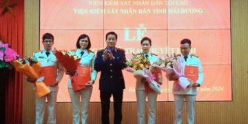 VKSND tỉnh Hải Dương: Trao quyết định bổ nhiệm lãnh đạo phòng