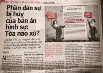 Vụ phần dân sự bị hủy của bản án hình sự: Nhận định của Tòa Cấp cao