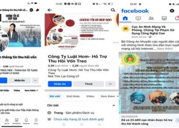 Giả fanpage Cục An ninh mạng, công ty luật để lừa đảo