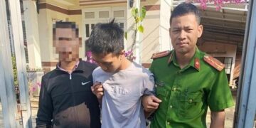 Công an Cư Kuin bắt 1 nam thanh niên trốn thi hành án phạt tù