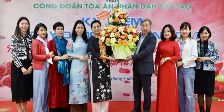 Tòa án nhân dân tối cao Kỷ niệm ngày Quốc tế phụ nữ và Khởi nghĩa Hai Bà Trưng