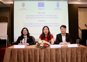 TẬP HUẤN NÂNG CAO KIẾN THỨC VÀ KỸ NĂNG TƯ VẤN PHÁP LUẬT CHO PHỤ NỮ LÀ NẠN NHÂN CỦA BẠO LỰC GIỚI