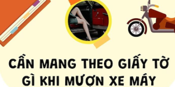 Cần mang theo giấy tờ gì khi mượn xe máy
