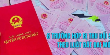 Những trường hợp nào sẽ bị thu hồi sổ đỏ khi Luật đất đai 2024 có hiệu lực?