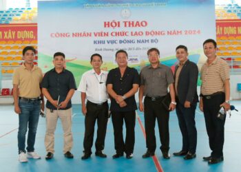 Trung tâm Nghiên cứu, tư vấn về chính sách, pháp luật cho hoạt động đầu tư đặt cược tại Việt Nam (CBV) và Trung tâm HL và TĐTT Bình Dương phối hợp tổ chức giải Bóng Rổ lần I 2024