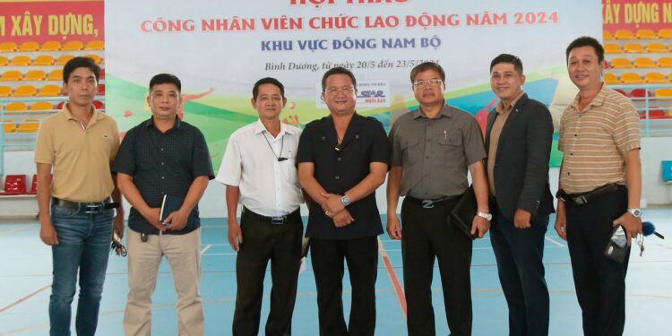 Trung tâm Nghiên cứu, tư vấn về chính sách, pháp luật cho hoạt động đầu tư đặt cược tại Việt Nam (CBV) và Trung tâm HL và TĐTT Bình Dương phối hợp tổ chức giải Bóng Rổ lần I 2024