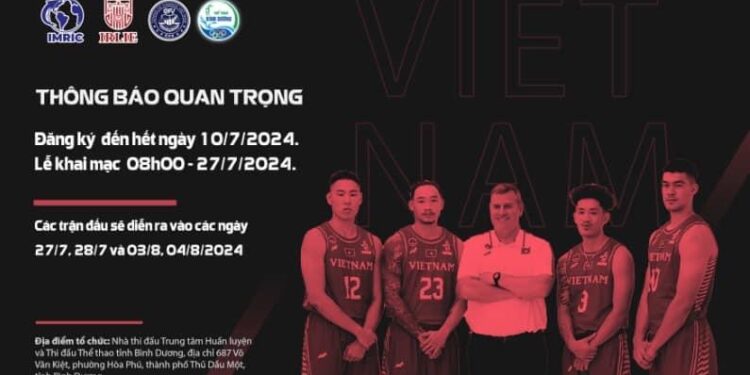 Tại sao Viện IMRIC và Viện IRLIE, TC Nhiếp ảnh và Đời sống chỉ đạo Trung tâm CFV chọn bóng rổ để tổ chức giải bán chuyên 5×5 Bình Dương Cup 2024?