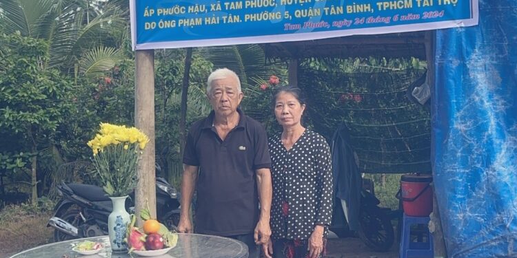 Viện IMRIC – Viện IRLIE phối hợp Tạp chí Nhiếp ảnh&Đời sống: Khởi công xây dựng nhà tình thương cho người nghèo huyện Châu Thành, tỉnh Bến Tre