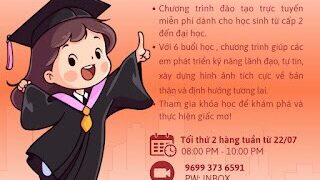 “Giấc mơ tôi – Cuộc đời tôi” – Khóa học miễn phí, mang giá trị cộng đồng