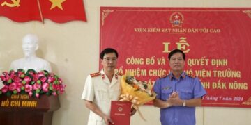 Bổ nhiệm Phó Viện trưởng VKSND tỉnh Đắk Nông