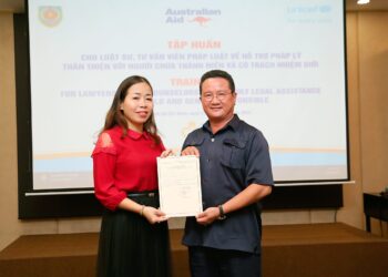 Ông Hồ Minh Sơn – Chủ tịch HĐQL Viện IRLIE, GĐ Trung tâm tư vấn pháp luật Toàn Tâm hoàn thành khoá bồi dưỡng về chuyên môn, nghiệp vụ của luật sư, tư vấn viên pháp luật