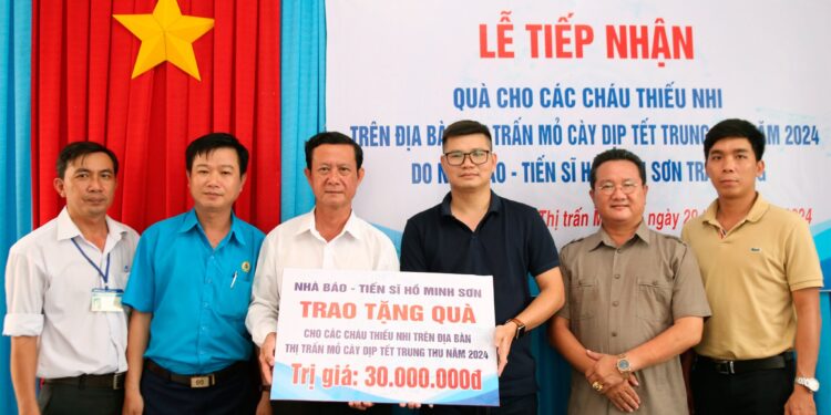 Viện IMRIC, Viện IRLIE phối hợp Tạp chí Doanh nghiệp và Trang trại Việt Nam trao kinh phí trung thu cho các cháu thiếu nhi