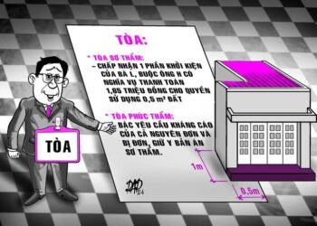 Vụ án tranh chấp quyền sử dụng 0,5 m² đất