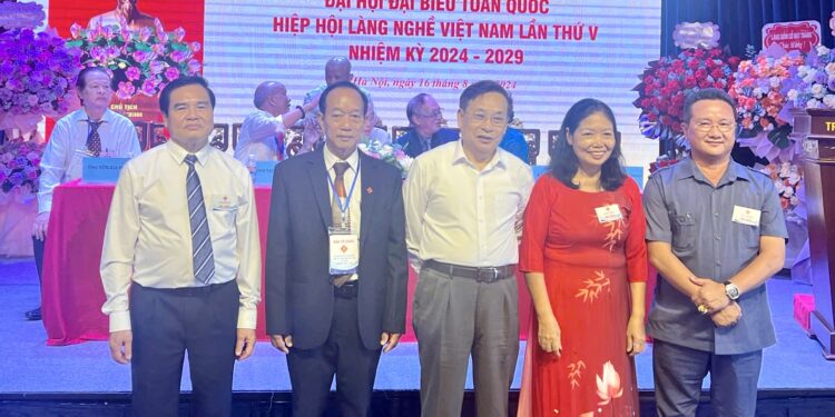 Hiệp hội Làng nghề Việt Nam tổ chức Đại hội lần thứ V, nhiệm kỳ 2024-2029