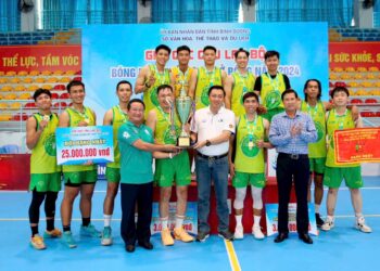 Viện IMRIC – Viện IRLIE, Tạp chí Doanh nghiệp và Trang trại Việt Nam phối hợp Sở VH,TT&DL Bình Dương: Tổ chức trao giải Giải bóng rổ các CLB Bình Dương mở rộng 2024