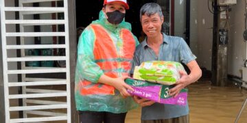 Góp yêu thương gửi tới xã Tân Lĩnh, huyện Lục Yên, tỉnh Yên Bái đang hứng chịu bão lũ