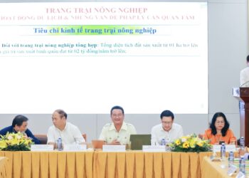 Tạp chí Doanh nghiệp và Trang trại Việt Nam phối hợp Trung tâm tư vấn pháp luật Minh Sơn tổ chức toạ đàm “Phát triển du lịch trang trại – Những vấn đề pháp lý liên quan”