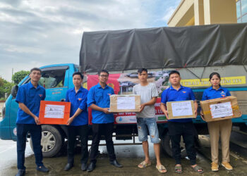 Tuổi trẻ VTV – Ngọn cờ tiên phong trong cứu trợ sau cơn bão số 3