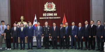 Thắt chặt hợp tác phòng, chống tội phạm với Cơ quan Cảnh sát quốc gia Hàn Quốc