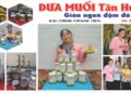 Dưa muối Tân Hương – Chứa đựng hồn quê, gửi gắm nghĩa tình Xứ Dừa