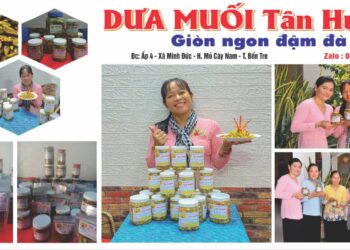 Dưa muối Tân Hương – Chứa đựng hồn quê, gửi gắm nghĩa tình Xứ Dừa