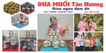 Dưa muối Tân Hương – Chứa đựng hồn quê, gửi gắm nghĩa tình Xứ Dừa