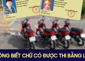 Trung tâm tư vấn pháp luật Toàn Tâm (TTLCC): Không biết chữ thi GPLX được không – Người vi phạm nồng độ cồn, bỏ luôn xe sẽ bị phạt thế nào?